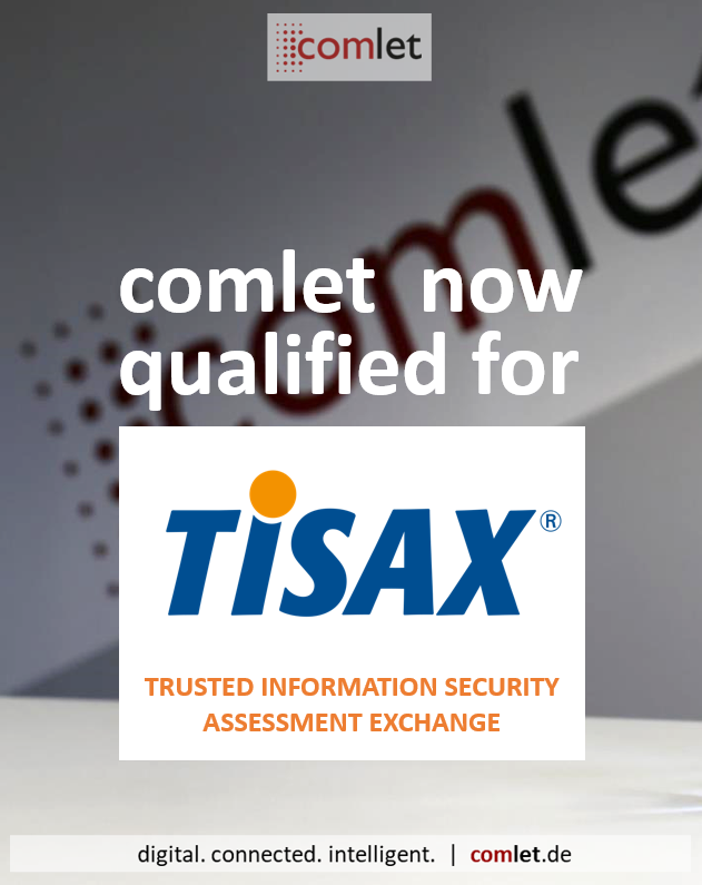 comlet-TISAX-Zertifizierung